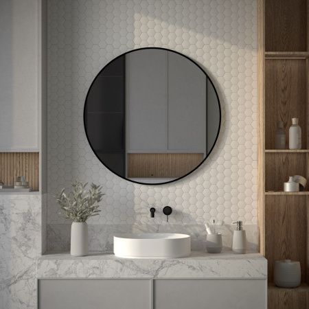 Зеркало с подсветкой Defesto AURA DF 2986R 90х90 подвесное