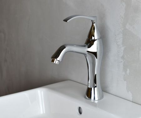 Смеситель Bronze de Luxe PURE A9143 на раковину хром