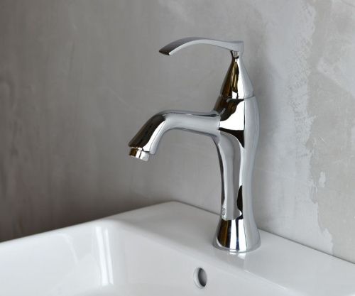 Смеситель Bronze de Luxe PURE A9143 на раковину хром - фото 4