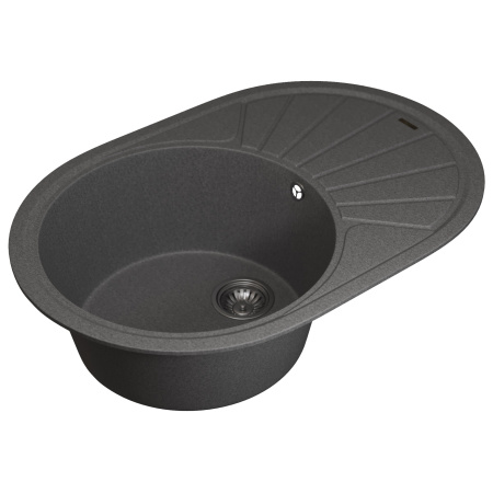 Кухонная мойка Uperwood Quartz Premium UPD-02 3910202106 76х51 цвет серый матовый