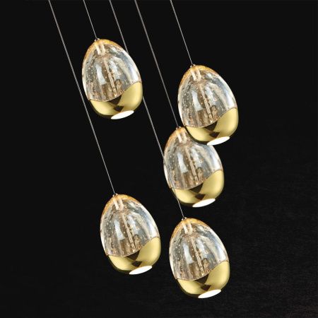 Светильник подвесной Delight Collection Terrene (Террене) MD13003023-5A gold