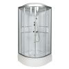 Душевая кабина AvaCan L510LED+GM 100х100 четверть круга с крышей ориентация универсальная