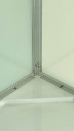 Душевая кабина AvaCan D511S 110х110 четверть круга с крышей ориентация универсальная