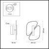 Светильник настенный Odeon Light Chiara (Цхиара) 6638/10WL