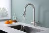 Смеситель для кухни Paulmark LANGE La214212-BS на мойку никель