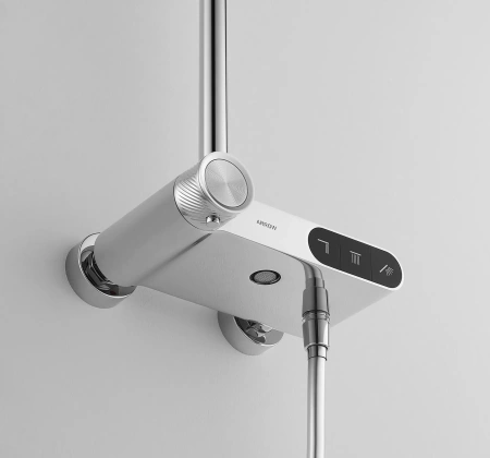 Душевая стойка Arrow AMG13SH868ACP настенная цвет хром с термостатом