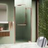 Душевая дверь Novellini N180 N1801B90-1B 90х200 стекло прозрачное профиль хром