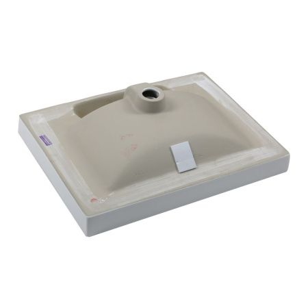 Раковина из сантехнического фарфора Melana 8056A-805 60х50 встраиваемая цвет белый 1 отверстие под смеситель