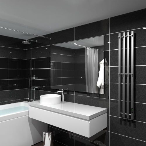 Полотенцесушитель Маргроид Inaro профильный Inaro-12018-1081-7024 21х120 электрический графитовый серый - фото 2