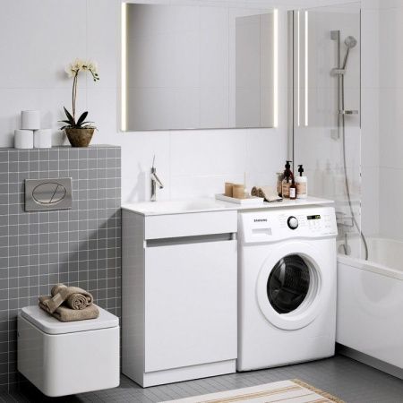 Тумба под раковину Aqwella Y FOR0105KL 50х50 напольная цвет белый