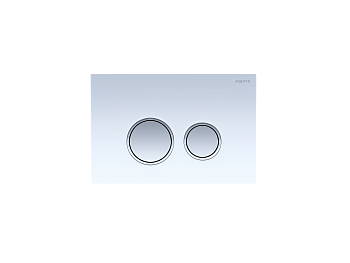 Клавиша смыва механическая Aquatek KDI-0000028 цвет белый