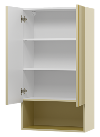 Шкаф Brevita Vega VEG-08060-031 60х32х110 подвесной цвет бежевый/золотой