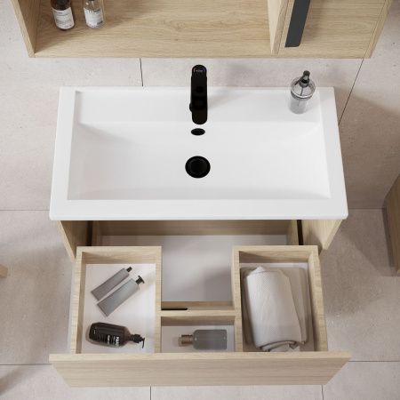 Тумба под раковину Viant КЕЛЬН VKEL60FOSD-T2YP 60х40 подвесная цвет бежевый