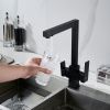 Смеситель для кухни Shevanik S148H на мойку черный