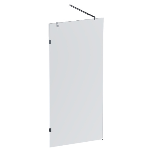 Душевая перегородка Am.Pm X-Joy W94UWI-90-F1-MTE 90х195 стекло прозрачное профиль хром глянцевый - фото 2