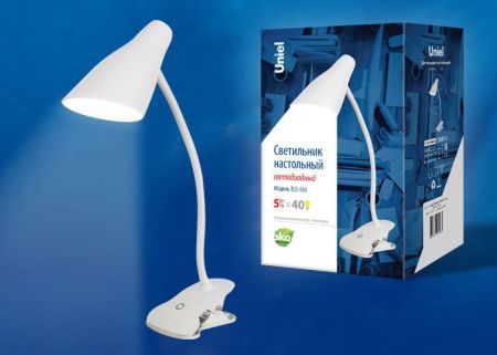 Настольная лампа Uniel TLD-562 TLD-563 White/LED/360Lm/4500K/Dimmer