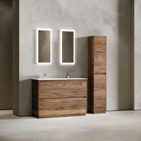 Тумба под раковину Sancos Libra Floor LB120F-2ECH 120х50 напольная цвет коричневый