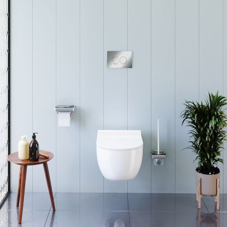 Унитаз подвесной Damixa Scandinavian Pure DX36C1701SC белый с сиденьем микролифт безободковый каскадный смыв