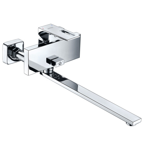 Смеситель для ванны WasserKRAFT Alme 1500 1502L настенный хром - фото 3