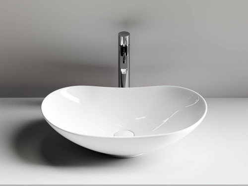 Раковина Ceramica Nova ELEMENT 62 см CN6015 накладная цвет белый - фото 5
