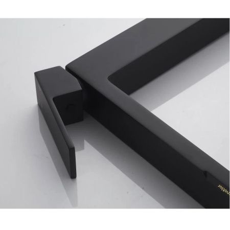 Смеситель для раковины Knotlor STABLE KN-24/BL на столешницу черный