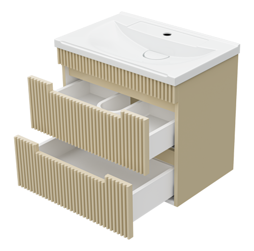 Тумба под раковину Brevita Ariana ARI-01060-03062Я 59х39х51 подвесная - фото 4