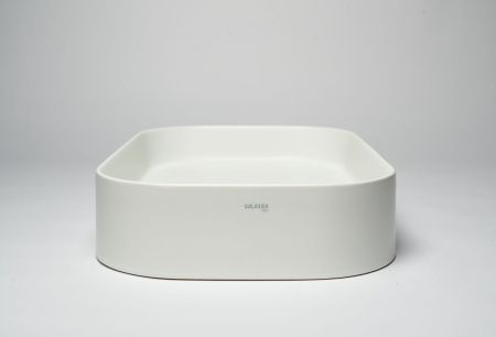 Раковина из сантехнического фарфора Galassia SMARTB 7402MT 60х40 накладная цвет белый