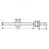 Бумагодержатель Hansgrohe Logis 41717000