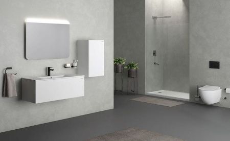 Чаша унитаза подвесная Creavit Free FE322-34CB00E-0002 цвет белый без сиденья душевой смыв