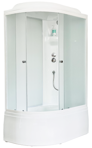 Душевая кабина Royal Bath BK RB8120BK4-MM-R 120х80 асимметричная