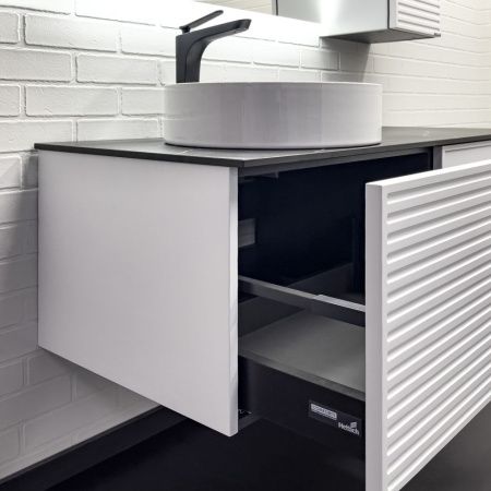 Тумба с раковиной Comforty Геленджик 00-00018707CF 120х50 подвесная цвет белый