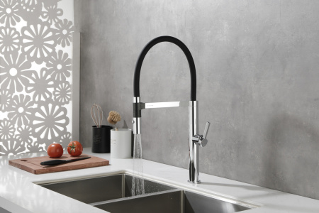 Смеситель для кухни Paulmark LEADER Le214101-CR на мойку хром