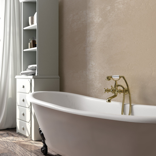 Смеситель Clever WITH2 ANTIGONA 61769 настенный бронза - фото 2