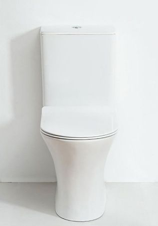 Унитаз напольный с бачком Orange C01-000W белый с сиденьем микролифт душевой смыв