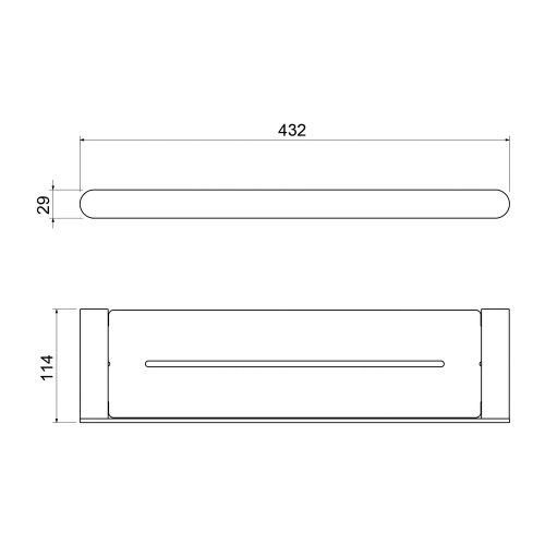 Полка Timo Saona 13073/17 - фото 2