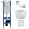 Комплект унитаз с инталляцией и клавишей смыва Iberica Blanca BILBAO ALTO IB.001M.BLA.231.824