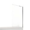 Душевая шторка на ванну New Trendy NEW MODUS EXK-0291 80х150 стекло прозрачное профиль хром ориентация универсальная