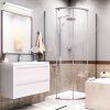 Душевой уголок Wasserkraft Leine 35P01 90х90 стекло прозрачное профиль хром без поддона