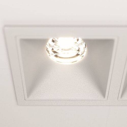 Светильник встраиваемый Maytoni Technical Alfa LED DL043-02-10W4K-SQ-W - фото 4