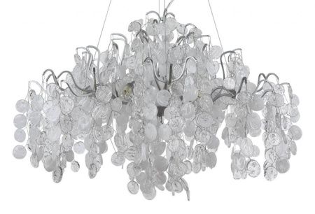 Люстра подвесная Crystal Lux Tenerife (Тенерифе) Tenerife SP9 Silver