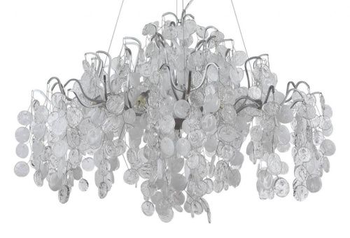 Люстра подвесная Crystal Lux Tenerife (Тенерифе) Tenerife SP9 Silver - фото 2