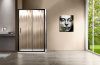 Душевой уголок Vincea Garda VSR-1G9012CHB 120х90 стекло текстурное профиль хром без поддона