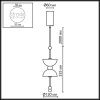 Светильник подвесной Odeon Light Feliz (Фелиз) 6685/7L