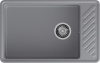 Кухонная мойка Granfest Quarz 51 темно-серый 75х48 цвет темно-серый поверхность матовая