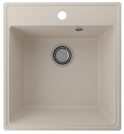 Кухонная мойка Ulgran Quartz Forte 460-02 46х50 цвет бежевый