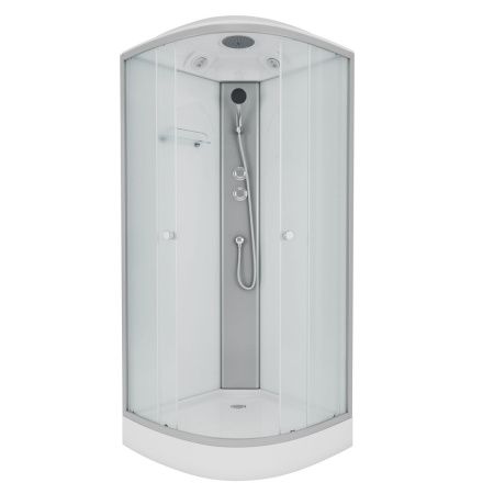 Душевая кабина Niagara Eco 43011423 90х90 четверть круга с крышей ориентация универсальная