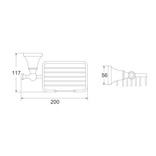 Мыльница Rose RG19E RG1904E - фото 3