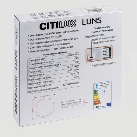 Светильник потолочный Citilux Luns (Лунс) CL711020V