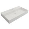Раковина керамическая Cezares MOLVENO 46 CZR-MIL-80-LVB 80х50 подвесная цвет белый 1 отверстие под смеситель