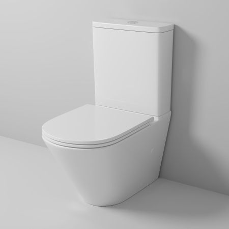 Унитаз напольный с бачком Grossman Торнадо GR-4449SQ белый с сиденьем микролифт безободковый смыв торнадо